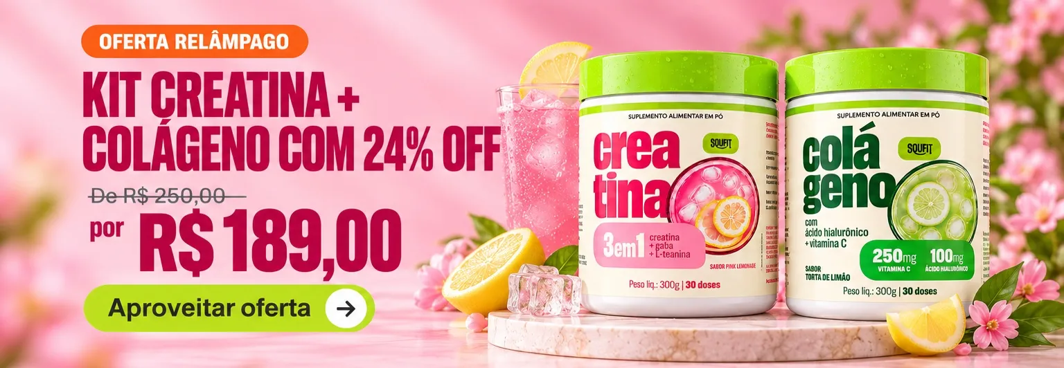 Kit Creatina + Colágeno 24% OFF - Desktop