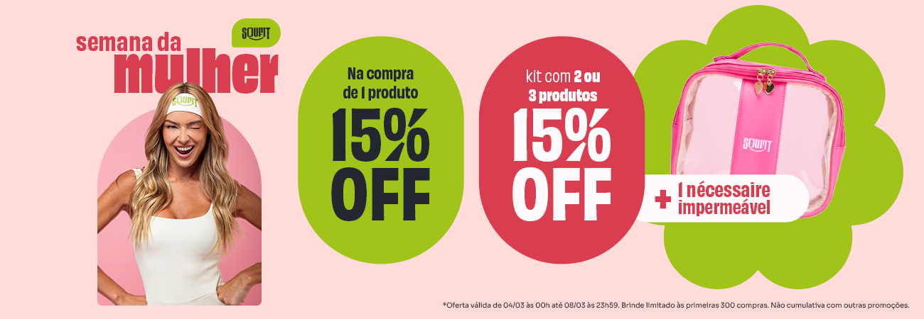 Promo - Semana da Mulher 2026 - Desk