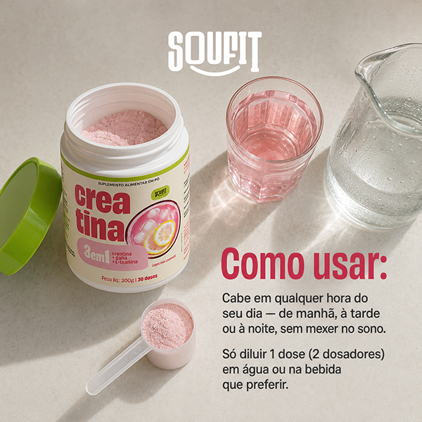 Creatina 3 em 1 - Pink Lemonade