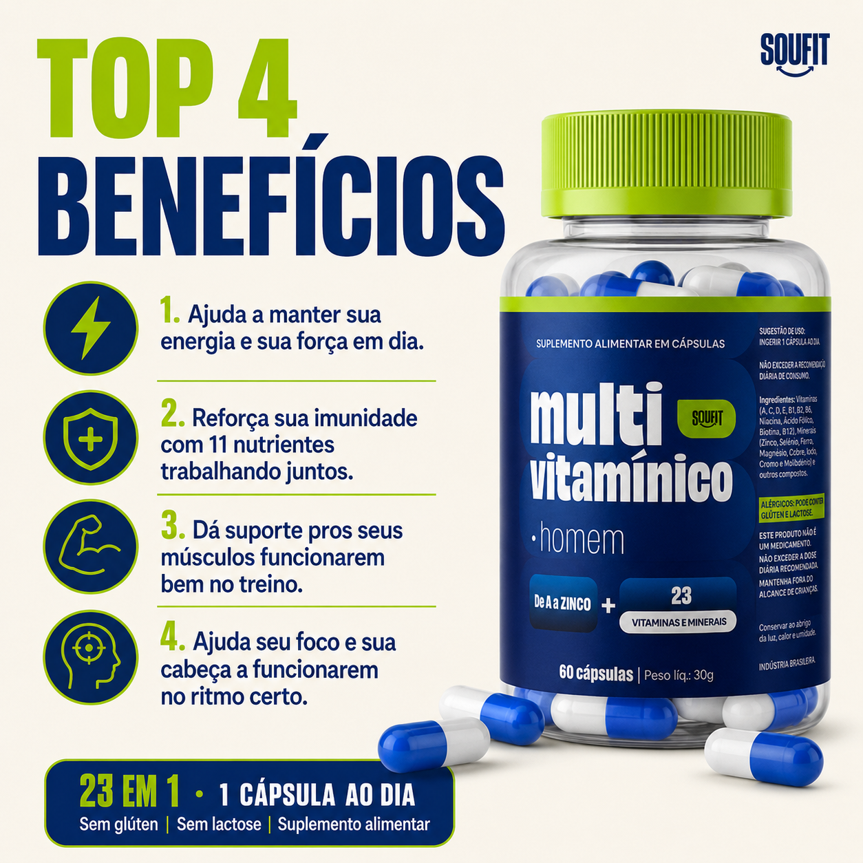 Multivitamínico Homem