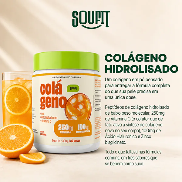 Colágeno + Ácido Hialurônico
