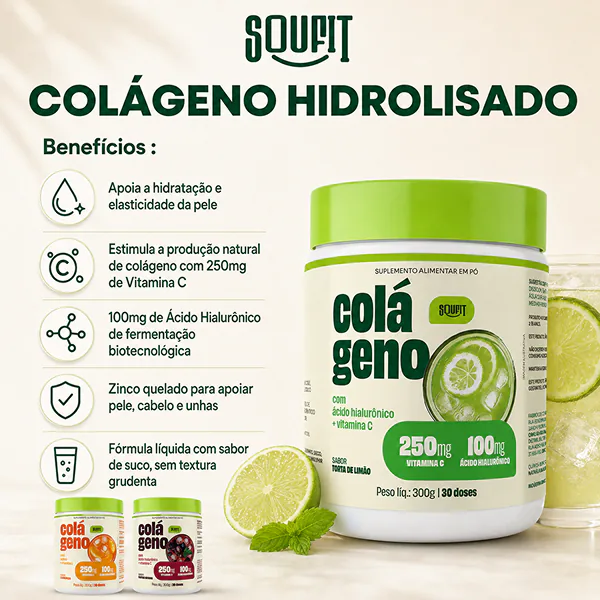 Colágeno + Ácido Hialurônico