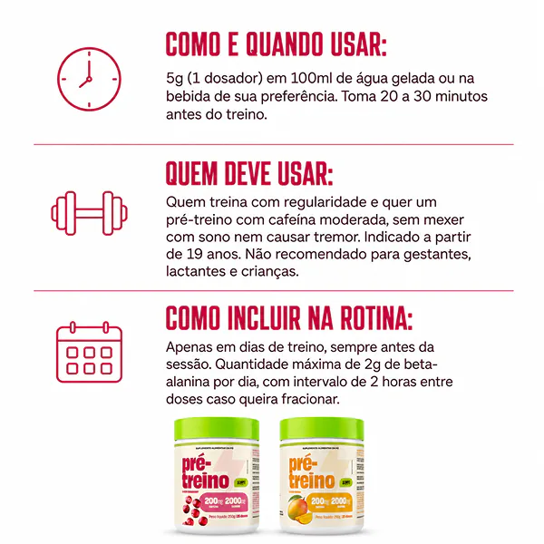 Pré-Treino 250g