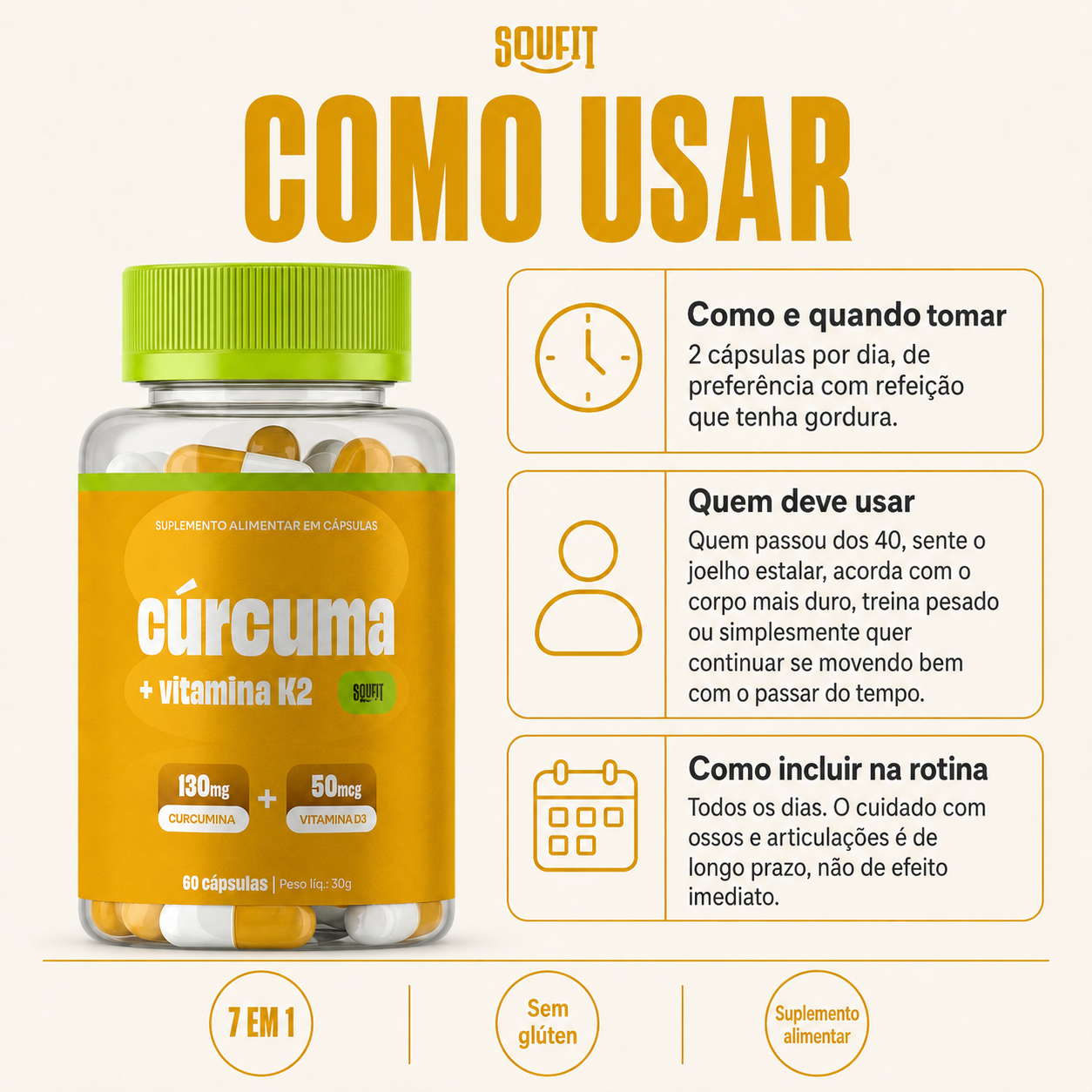 Cúrcuma + Vitamina K2