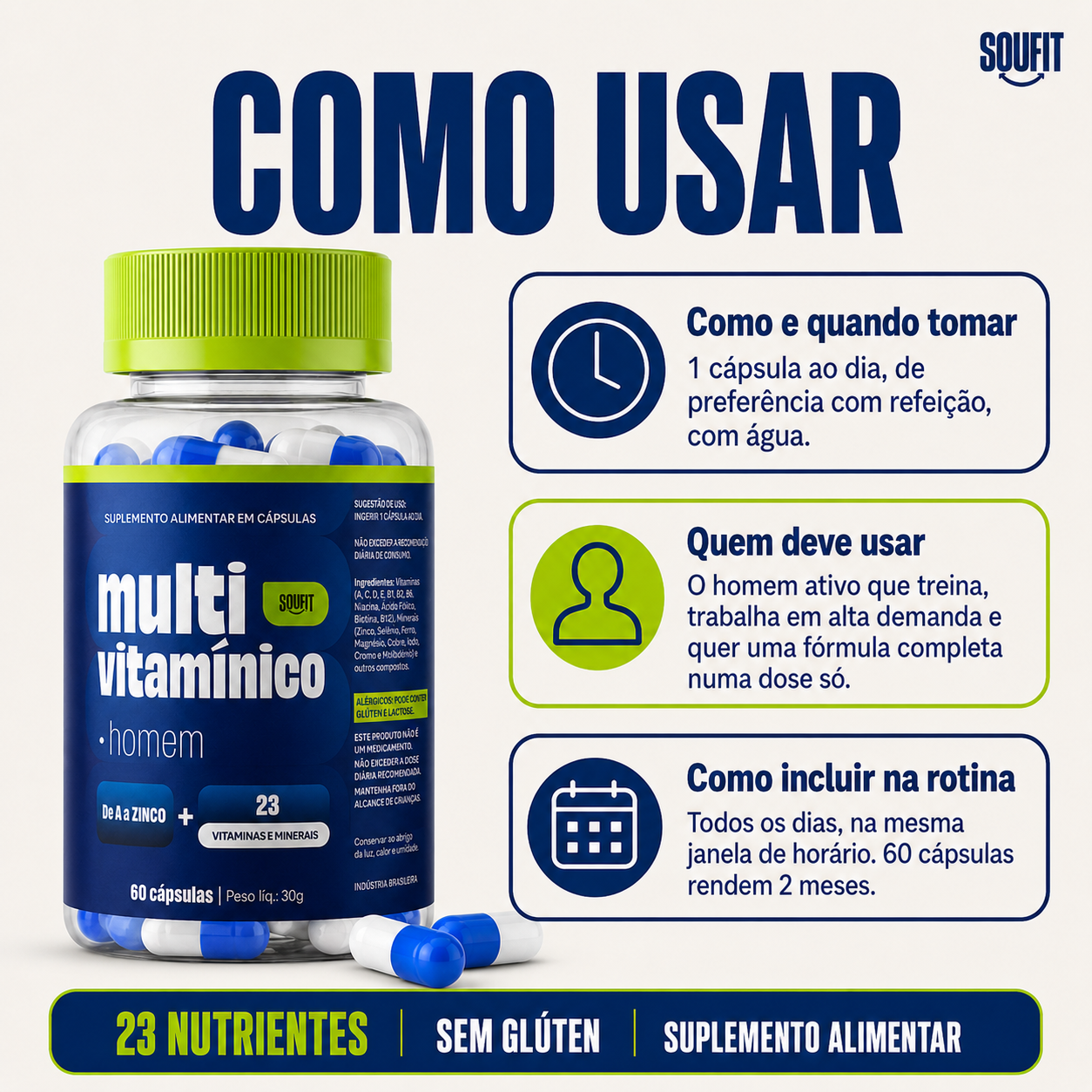Multivitamínico Homem