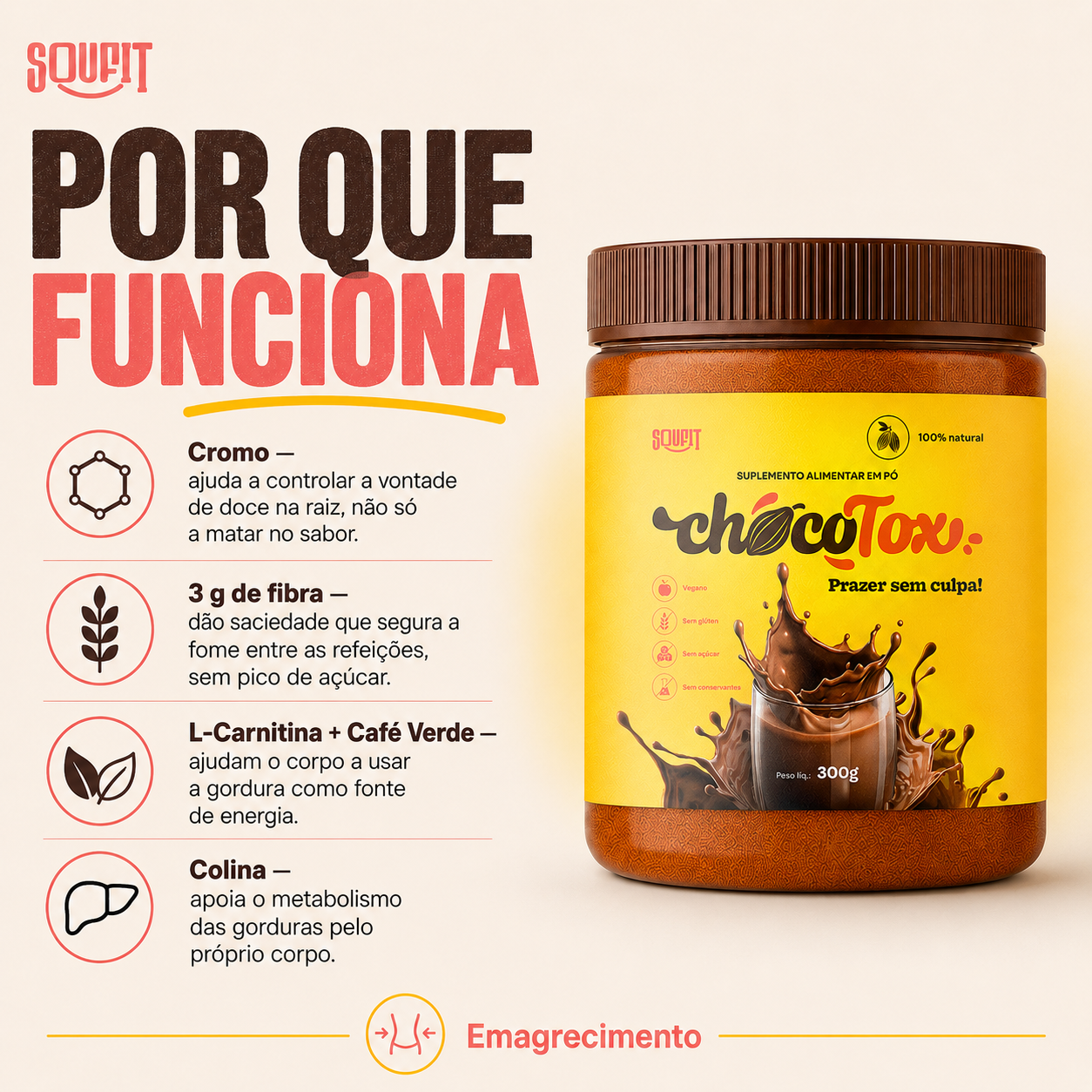 Chocotox 300g