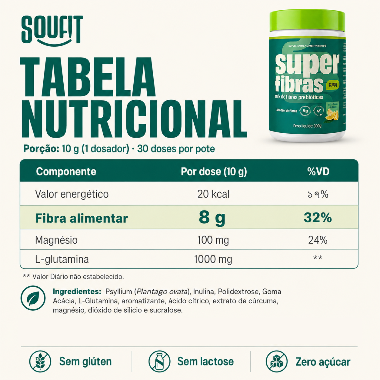 L-Glutamina 200g