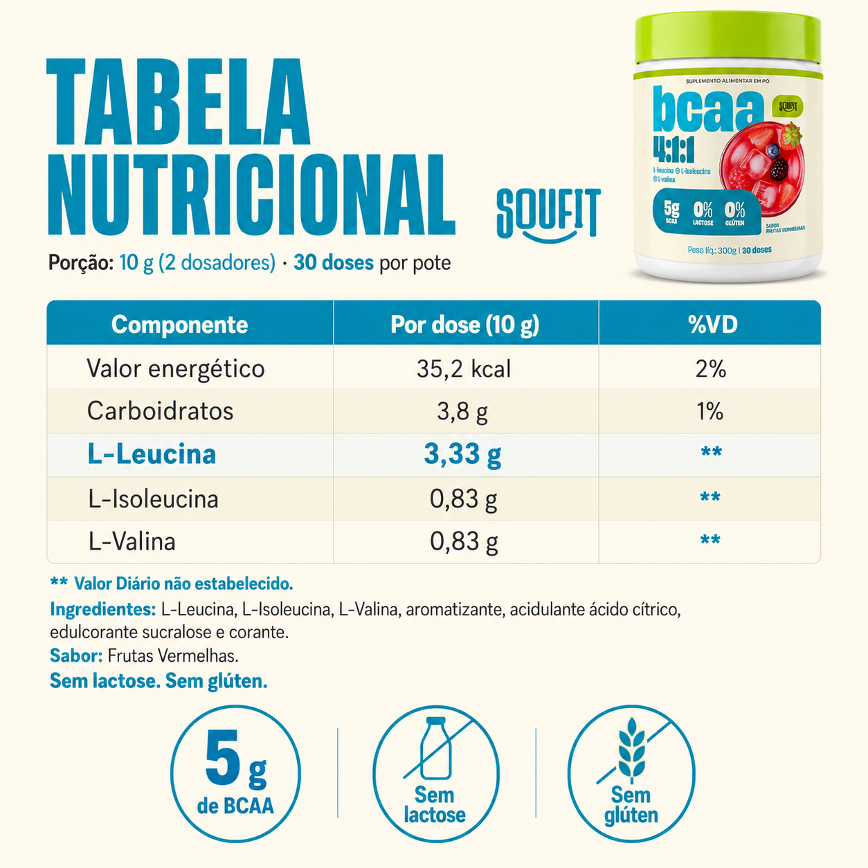BCAA 300g