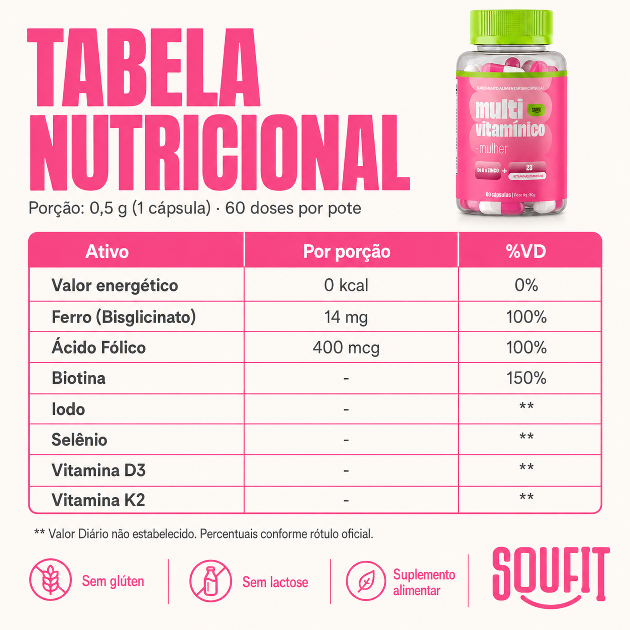 Multivitamínico Mulher
