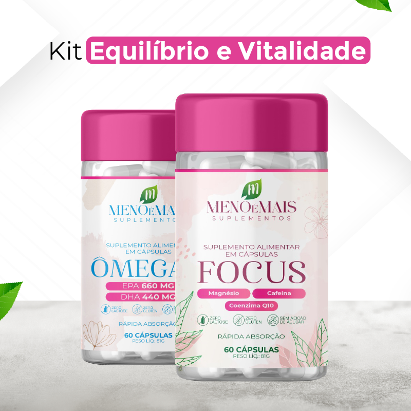 KIT Equilíbrio e Vitalidade - Meno é Mais