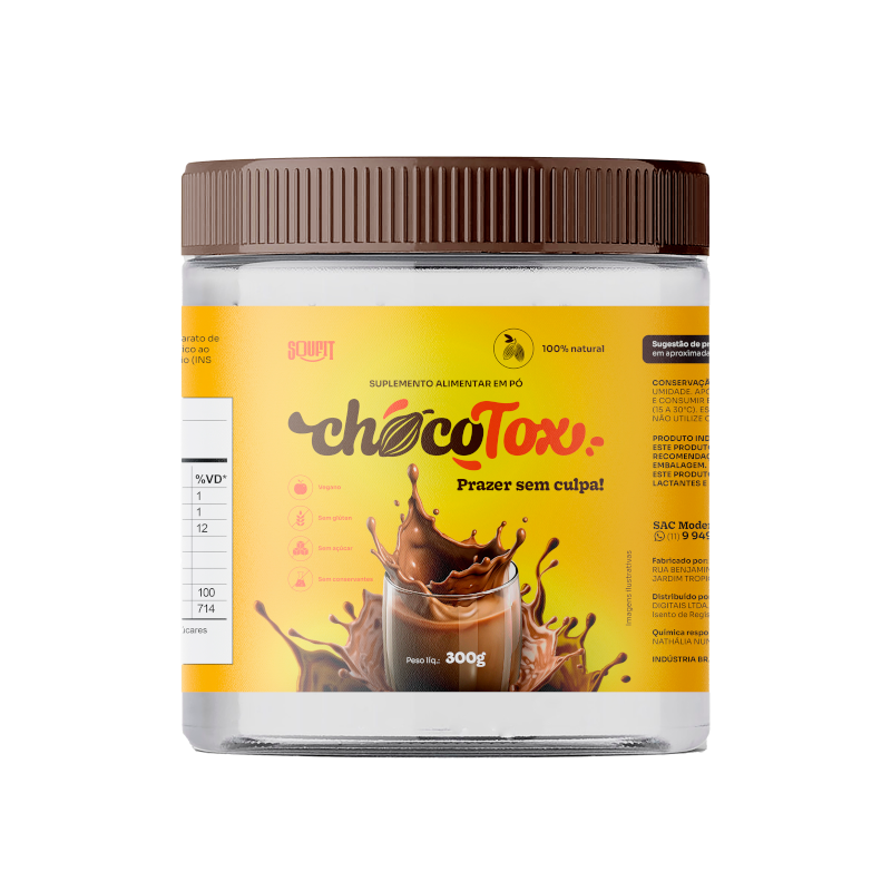 Lançamento exclusivo: Chocotox 300g
