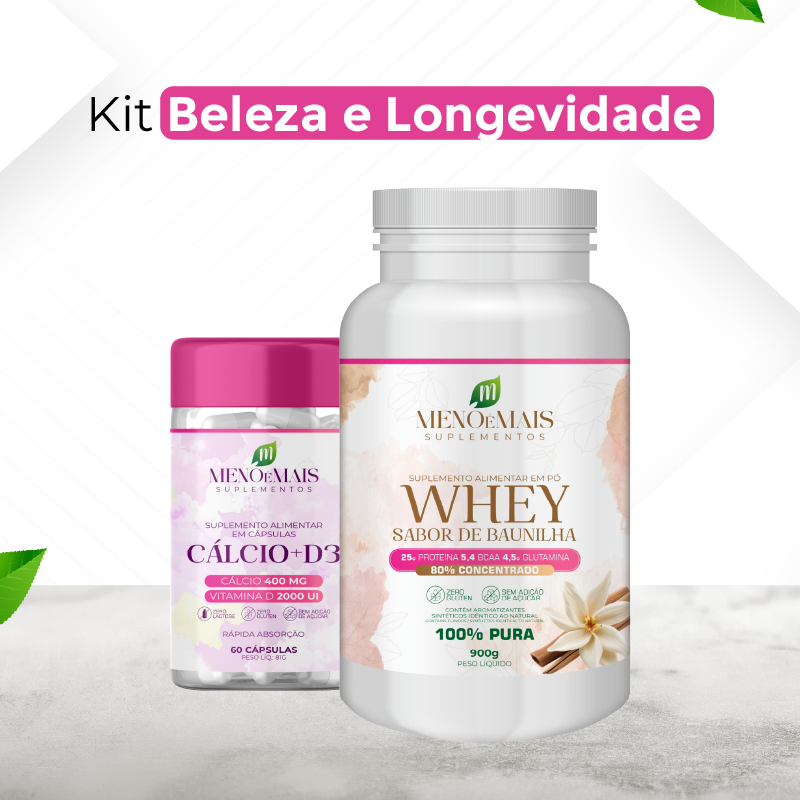 KIT Beleza e Longevidade - Meno é Mais