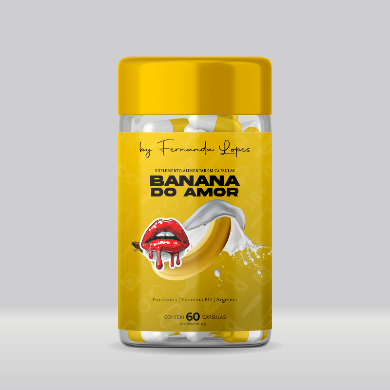 🍌 Banana do Amor – By Fernanda Lopes
