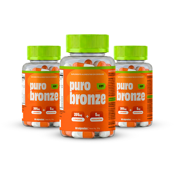 KIT 3 Puro Bronze - 90 dias