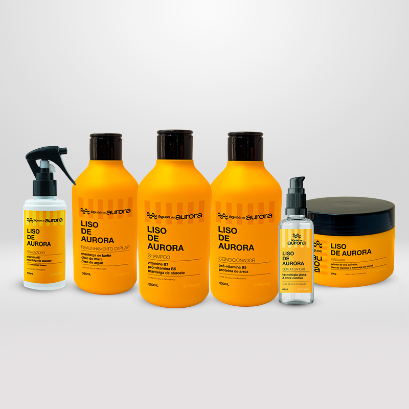 Realinhamento + Cuidado Completo Liso de Aurora
