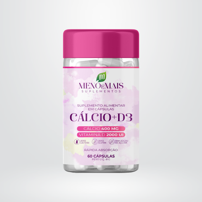 Cálcio + D3 - Meno é Mais