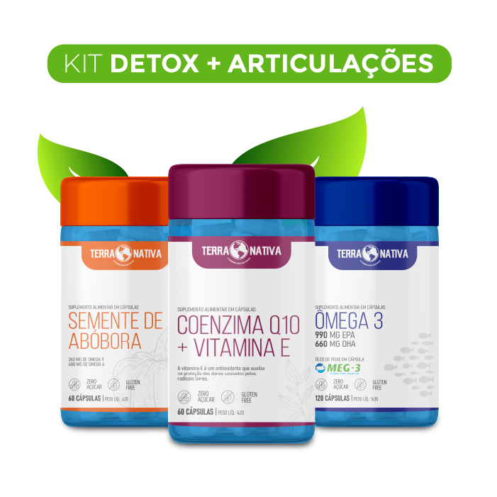 KIT 07 — DETOX + ARTICULAÇÕES