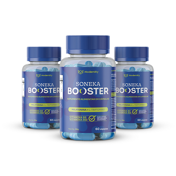 KIT 3 Soneka Booster - 90 dias