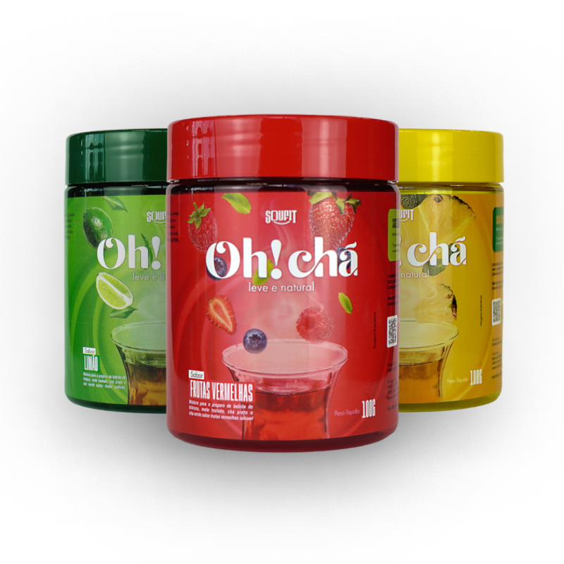 Kit 3 Sabores Oh! chá