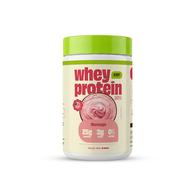 Whey Protein – Morango 450g