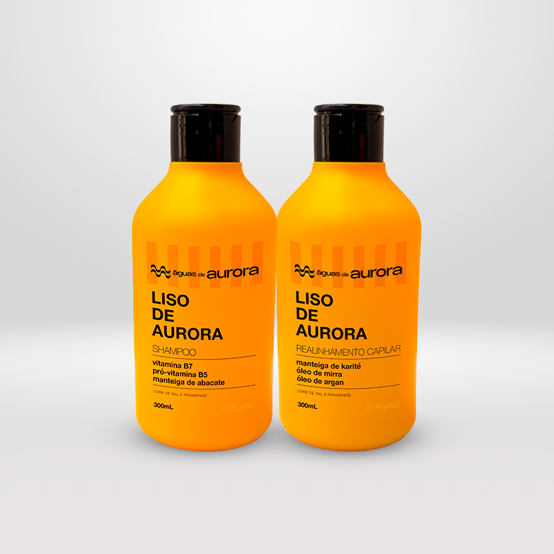 Shampoo e Realinhamento Liso de Aurora