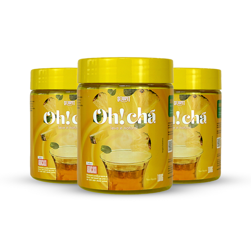 KIT 3 Oh! chá - Abacaxi