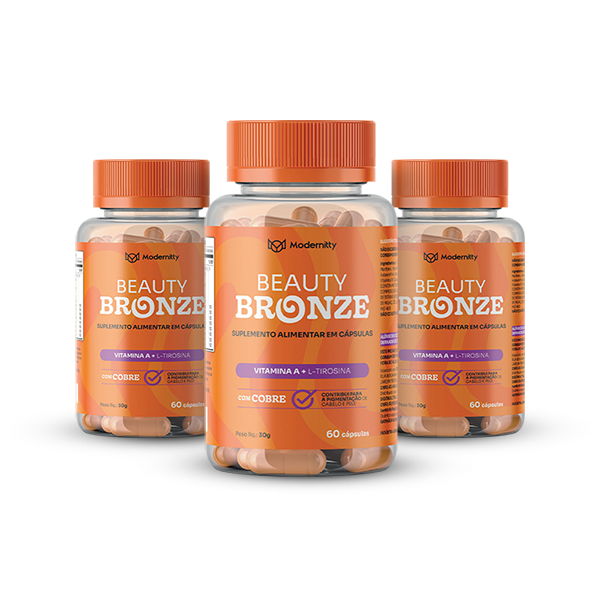 KIT 3 Beauty Bronze - 90 dias